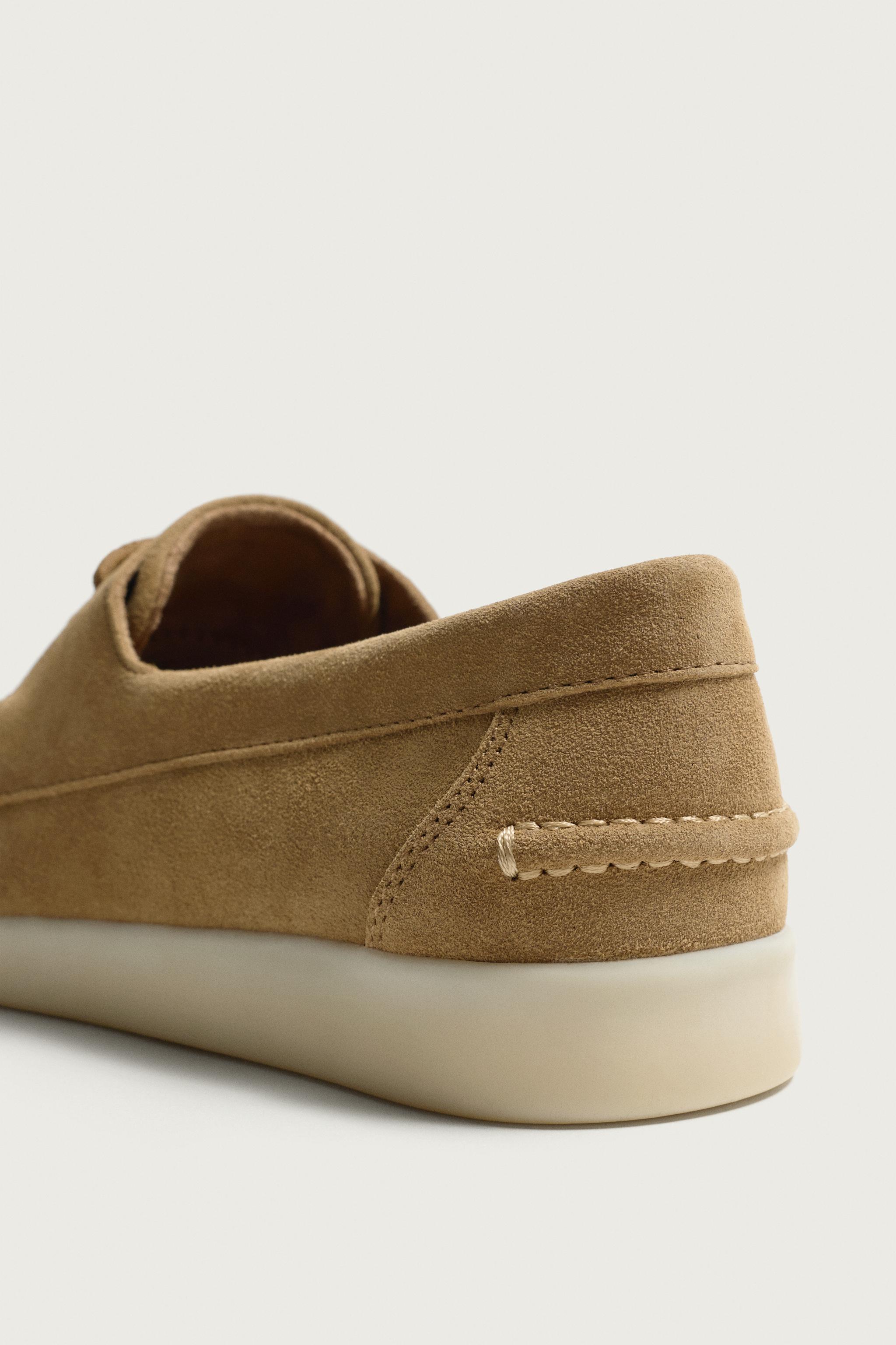 LEATHER BOAT SHOES